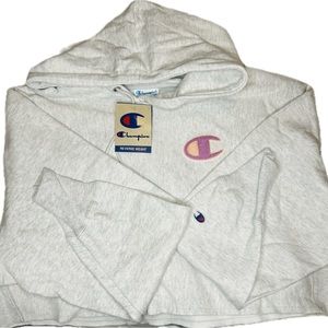 Champion Reverse Wave Crop Hoodie